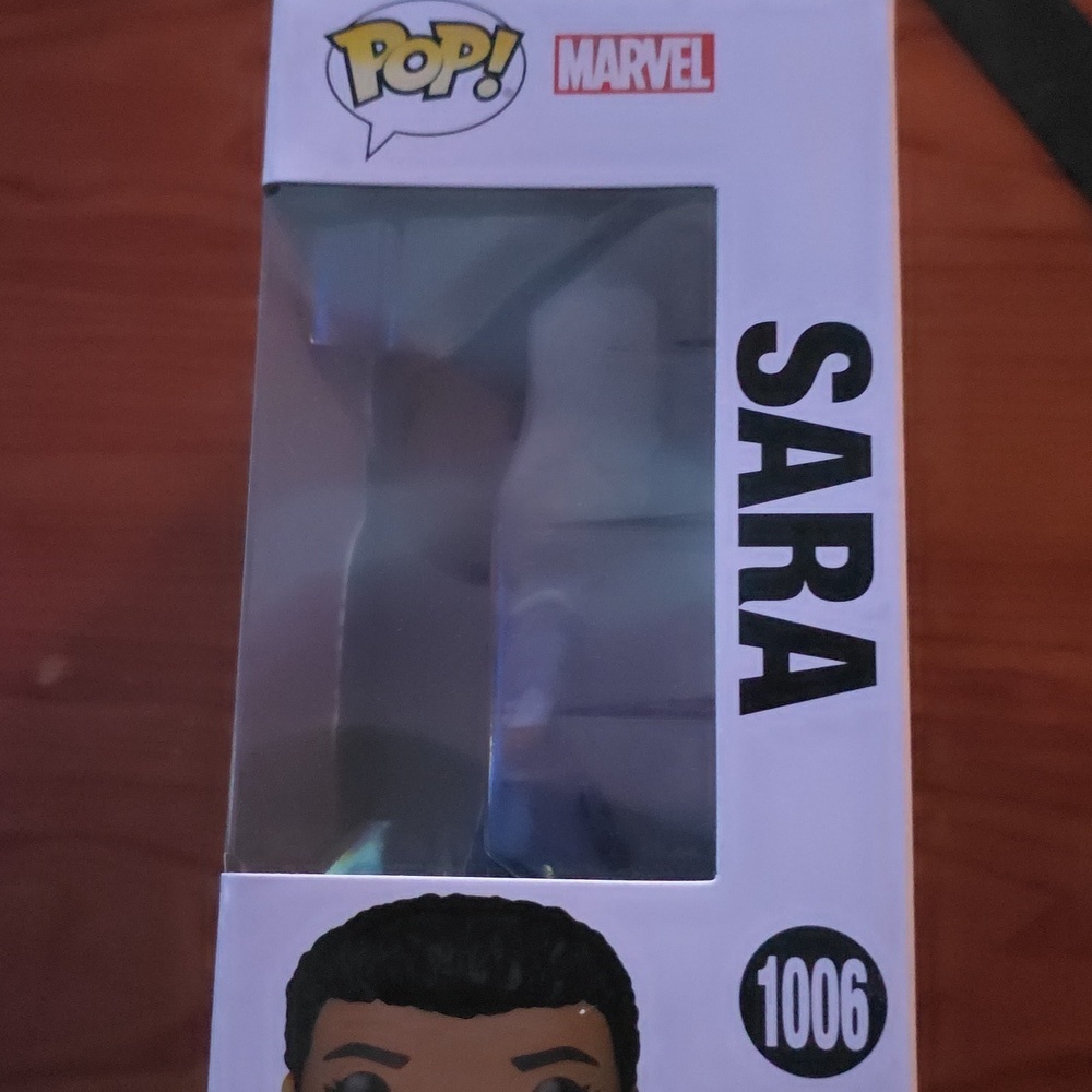 Funko Pop Sara Figure in Blue and Black - Picture 4 of 6